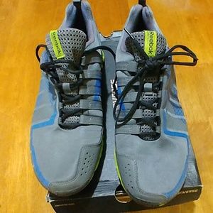 Reebok Zigtech grey/green size 12